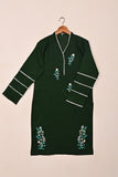 Groove - Green - CAMBRIC EMBROIDERED KURTI