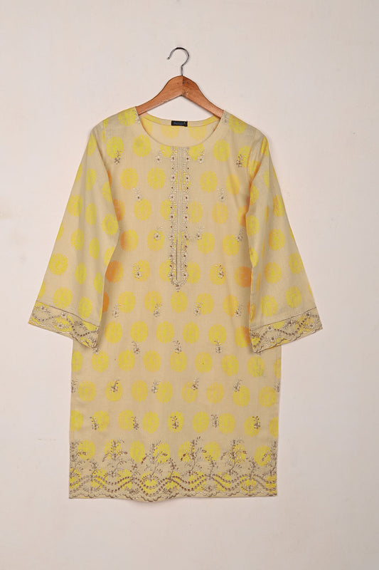 Chrome - Skin - CAMBRIC PRINTED & EMBROIDERED KURTI