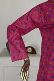 P-14-23-Pink - Tiny Roses | 2Pc Cambric Printed Shirt With Printed Trouser