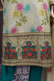 Spray Kadso (SK-01) | 3 Pc SEMI-STITCHED Embroidered Lawn Dress wirh Chiffon Dupatta.