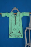 Cotton Embroidered Stitched Kurti - (PSW-05A-Ice Green)
