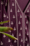 Cambric Embroidered Kurti – Bush (P-256-19-Maroon)