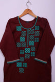 Sindhi Gala (P-71-21-Kaleji) - Cambric Printed & Embroidered Kurti