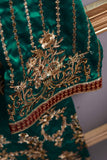 Silk Embroidered Kurti - Forrest (P-20-20-GREEN)