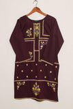 P-53-22-Maroon - Occasion - Cambric Embroidered Kurti