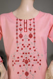 P-118-21-Pink - Luke - Cambric Embroidered Kurti