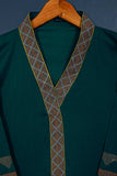 P-112-21-Turquoise - Pyramid Tree - Cambric Embroidered Kurti
