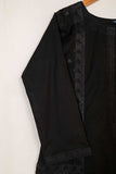 P-45-22-Black&Black - Stonage - Cambric Embroidered Kurti