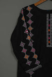 P-35-21-Black - Wrench - Cambric Embroidered Kurti