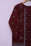 2 Corner (P-75-21-Kaleji) - Cambric Printed & Embroidered Kurti