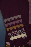 P-112-21-Purple - Pyramid Tree - Cambric Embroidered Kurti