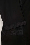 P-45-22-Black&Black - Stonage - Cambric Embroidered Kurti