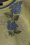 Cambric Embroidered & Printed Kurti – Triangle (P-247-19-L)