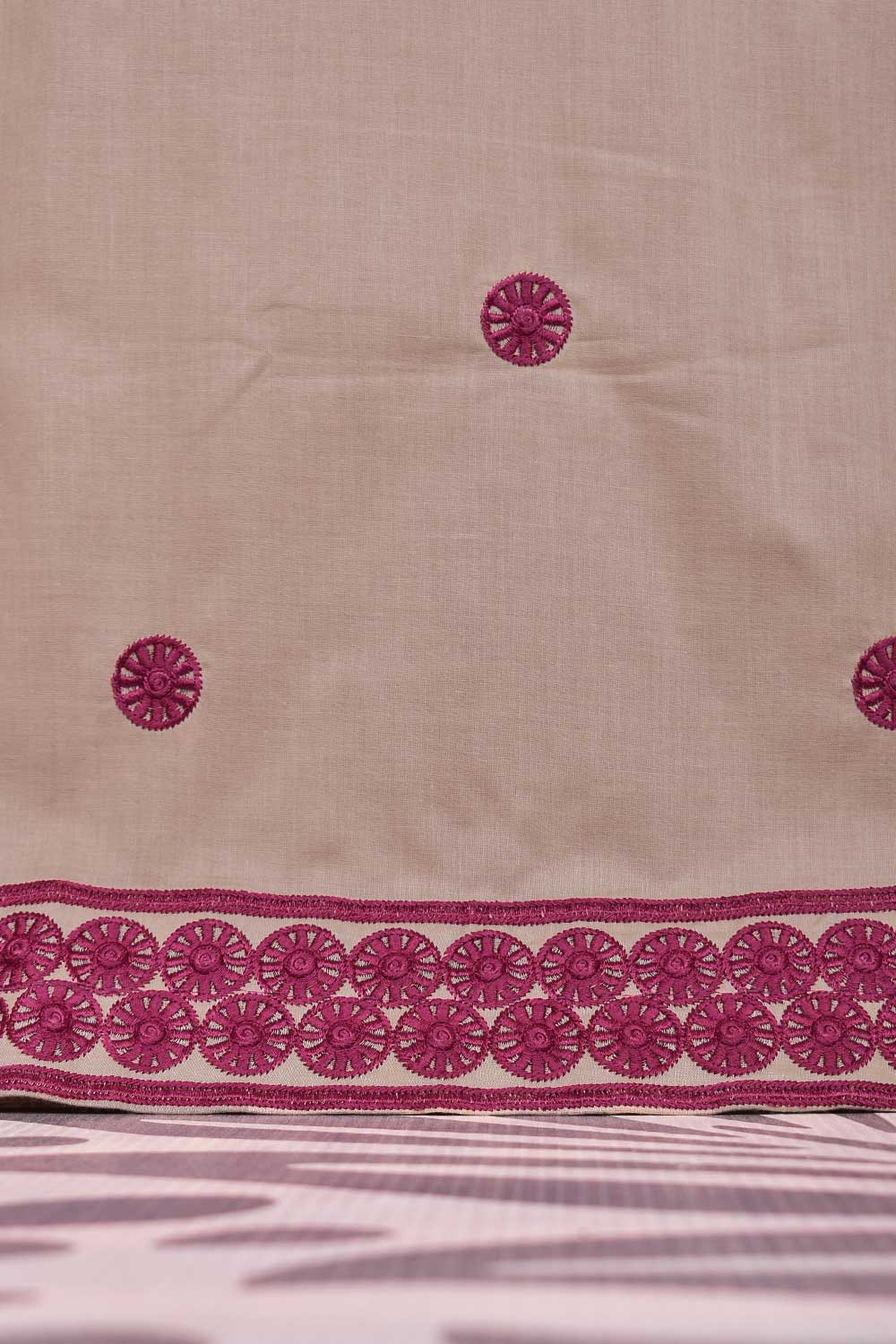 P-238-19-Skin - Emb Wheel - Cambric Embroidered Kurti