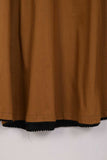 LT-16D-Brown - Daisy - Cotton Stitched Frock