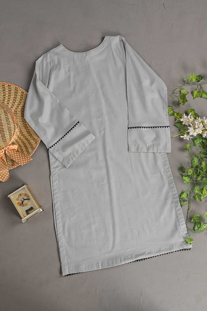 LT-18B-Grey - Scarlett Dream - Cotton Stitched Kurti