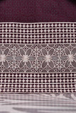 P-09-20-Maroon - Semi Circle - Cambric Embroidered Kurti