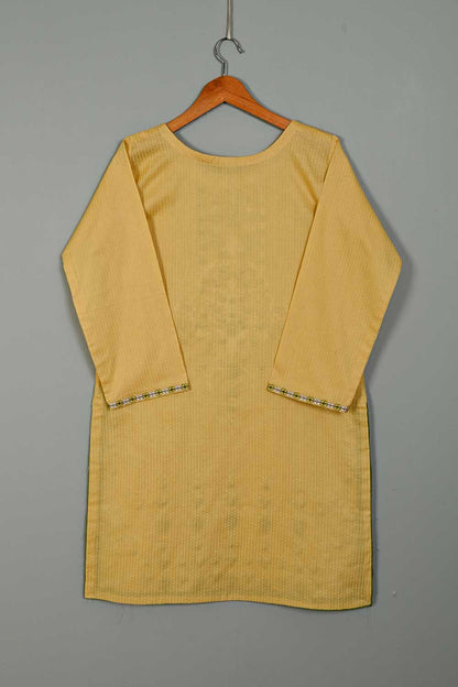 P-118-21-GoldenLemon - Luke - Cambric Embroidered Kurti