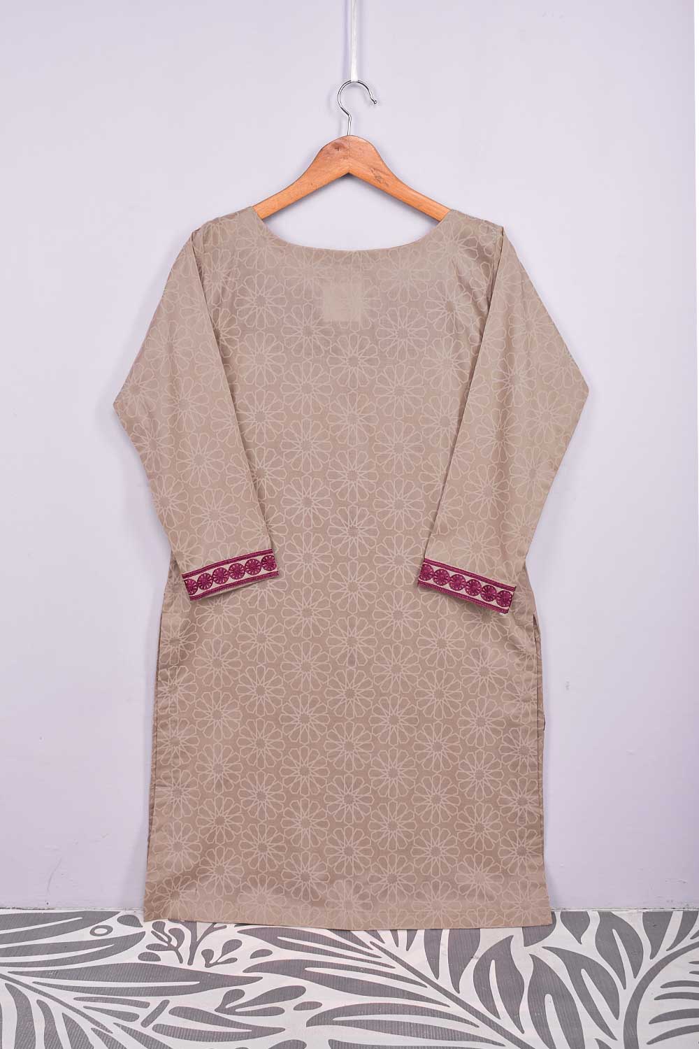 P-238-19-Skin - Emb Wheel - Cambric Embroidered Kurti