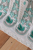 Cambric Embroidered & Printed Kurti - Almond (P-204-19-WSG)