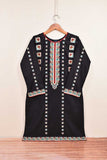 Cambric Embroidered Kurti - Axis (P-33-21-Black)