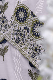 Cambric Printed & Embroidered Kurti - BZ (P-211-19-Grey)