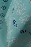 Cambric Embroidered & Printed Kurti - Block Tex (P-203-19-F)
