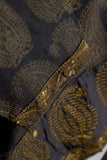 Cambric Printed & Embroidered Kurti - Carnation (P-82-18-SlateGrey)