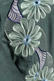 Cambric Printed & Embroidered Kurti - Depth (P-08-20-Grey)