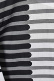 Cambric Printed Kurti - Digital Grey Black (P-65-20)