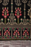 Cambric Embroidered Kurti - Gold Era (P-04-21-Black)
