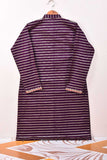 Cambric Printed & Embroidered Kurti - Infinity (P-45-21-Purple)