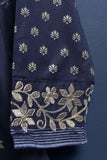 Cambric Printed & Embroidered Kurti - Laavish (P-83-18-NB)