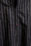 Cambric Printed & Embroidered Kurti - Lining P-182-19-Black