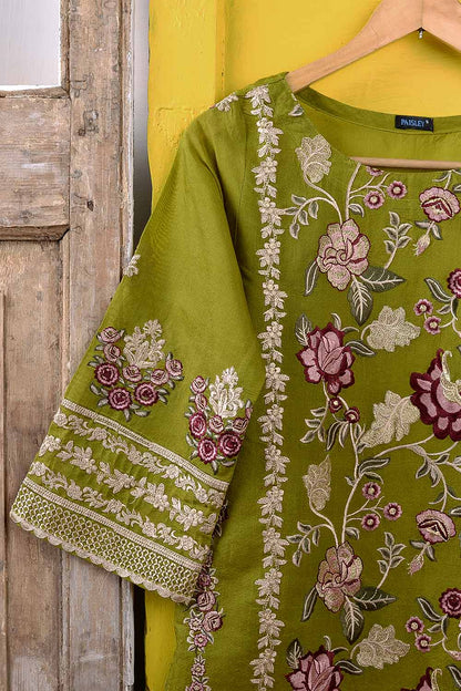 Organza Embroidered Kurti - Opulence P-117-18-G