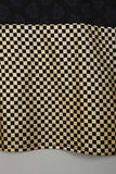 P-08-22-Black- Gold Chess - Cambric Printed Kurti