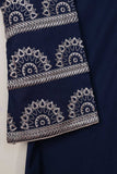 Cotton Embroidered Stitched Kurti - (PSW-07B-NavyBlue)