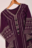 Cambric Printed & Embroidered Kurti - Priest (P-05-21-Blood)