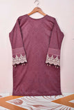 Cambric Printed & Embroidered Kurti - Reaper (P-44-21-Pink)