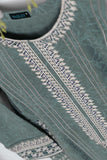 Cambric Embroidered & Printed Kurti – Stumps (P-07-20-Grey)