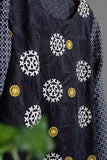 Viscose Printed & Embroidered Kurti - Sunny P-199-19-BL