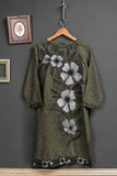 Viscose Printed & Embroidered Kurti - Twin Flower P-200-19V-MD